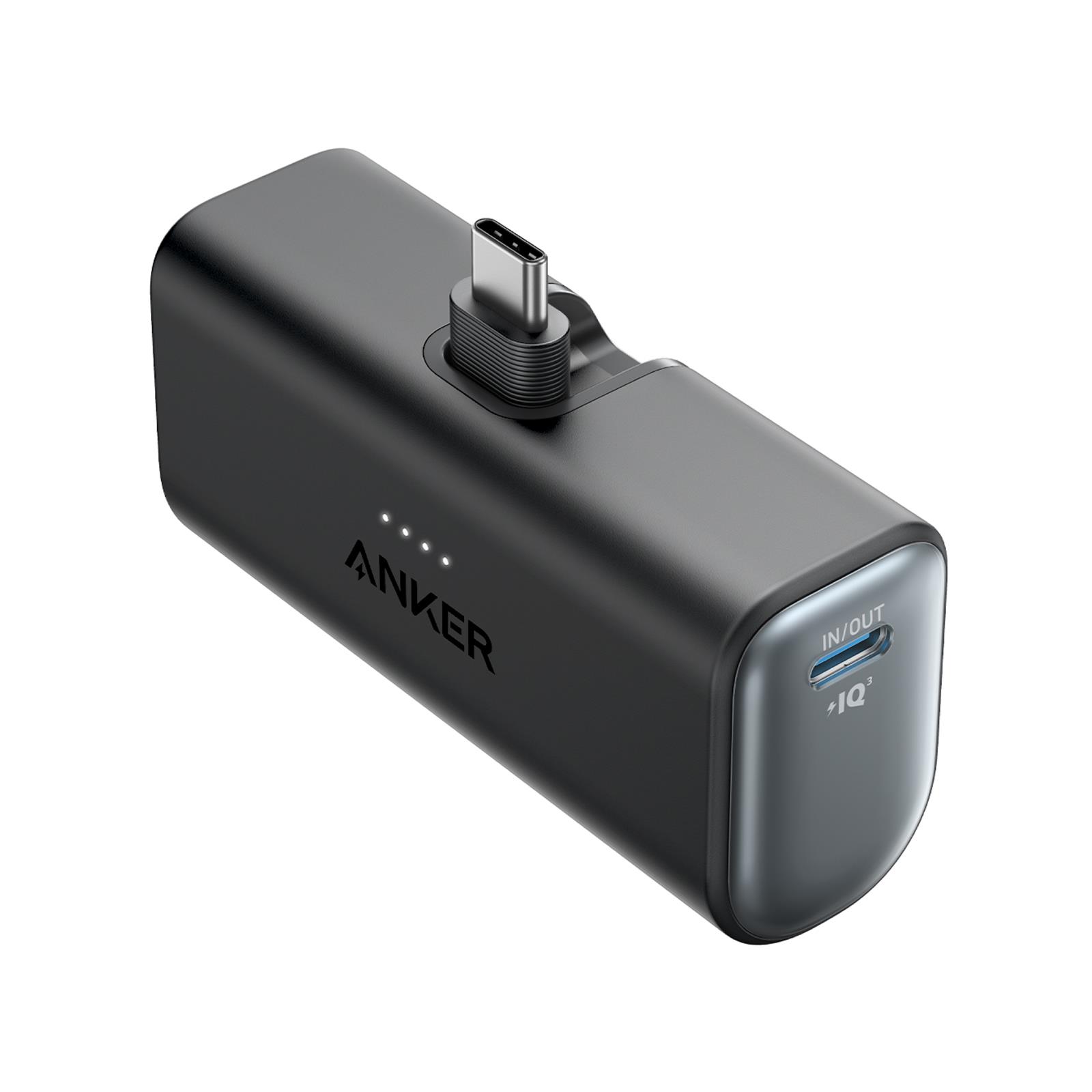 סוללת גיבוי ניידת Anker Zolo Power Bank 22.5W 5000mAh בצבע שחור סוללת גיבוי ניידת Anker Zolo Power Bank 22.5W 5000mAh בצבע שחור