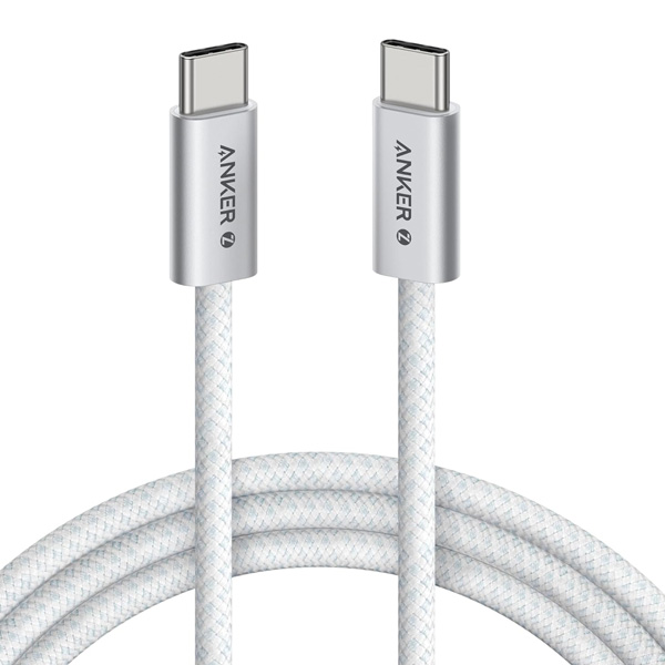 כבל Anker USB C-C 240W Upcycled-Braided 240W כבל Anker USB C-C 240W Upcycled-Braided 240W