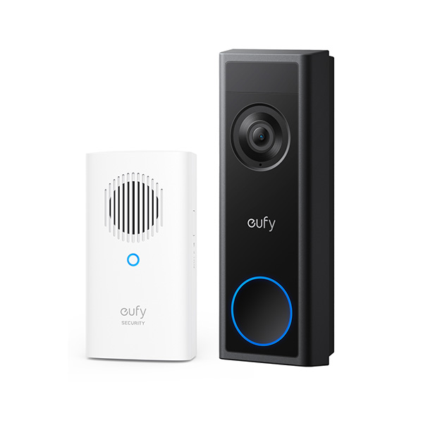 פעמון דלת חכם עם סוללה מובנית eufy Video Doorbell 2K C30 פעמון דלת חכם עם סוללה מובנית eufy Video Doorbell 2K C30
